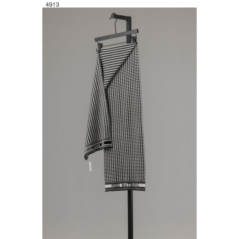 수입고급 디X 30 Montaigne scarf houndstooth