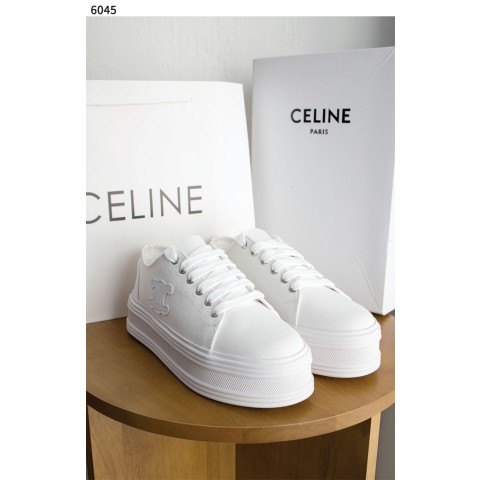 셀** [CELINE] 수입고급 제인 로우 레이스업 스니커즈