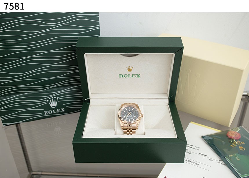 로** [Rolex] 스카이드웰러 슬레이트 쥬빌리 7581