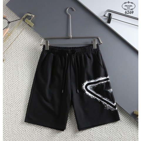 프** 페인트 삼각 로고 반바지
