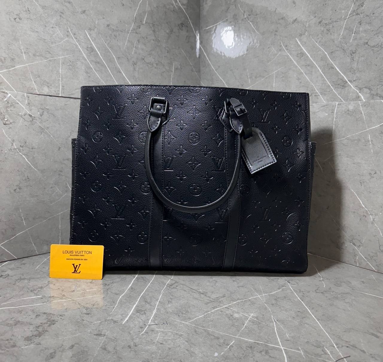 루*** 서류가방 삭플라 쉐도우블랙