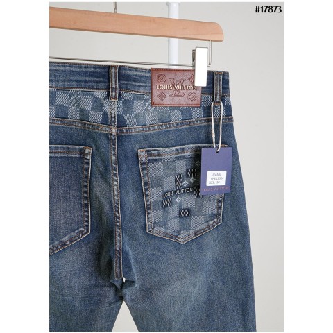 루*** LV 참 모노그램 슬림핏 데님 팬츠 17873