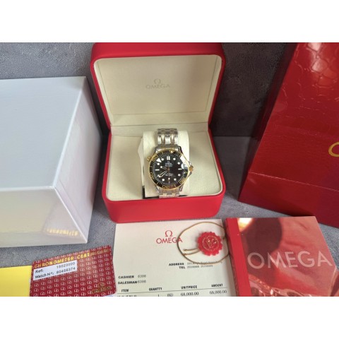 오** 씨마스터 다이버 300m 42mm 옐로우골드